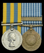 Pair: Sergeant A. Anthony, Black Watch

Korea 1950-53, 1st issue (14190421 Sjt. A. Anthony. B.W.); U.N. Korea...