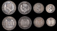 James II (1685-1688), Maundy set, 1686 (ESC 2381; S 3418) [4]. Very fine or better 	£150-200
