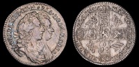 William and Mary (1688-1694), Sixpence, 1693 (ESC 1529; S 3438). Some haymarking, otherwise better than very fine...