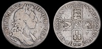 William III (1694-1702), Halfcrown, 1698, edge undecimo (ESC 555; S 3494). About fine, extremely rare 	£250-350
