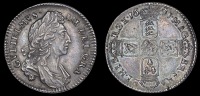 William III (1694-1702), Shilling, 1697, first bust (ESC 1091; S 3497). About extremely fine, dark tone 	£150-200