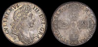 William III (1694-1702), Shilling, 1697, third bust (ESC 1102; S 3505). Some haymarking, otherwise extremely fine or...