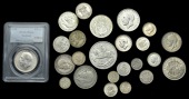 George V (1910-1936), Halfcrown, 1918 (ESC 765; S 4011); together with other silver coins of George V (24), various...