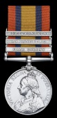 Queen’s South Africa 1899-1902, 3 clasps, Cape Colony, Paardeberg, Driefontein (21054 Gnr. J. Heath, 82nd Bty....