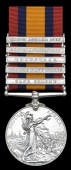 Queen’s South Africa 1899-1902, 5 clasps, Cape Colony, Orange Free State, Transvaal, South Africa 1901, South...