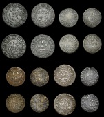 Bridgwater, William Crapp, Farthing, 1670, 1.87g/3h (N 3982; BW. 55); William Goodridge, Farthing, 1669, 1.84g/9h (N...