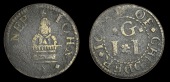 Cheddar, John Gardner, Farthing, 1652, 1.02g/6h (N 4014; BW. 101). Fair, rare; the only issuer for the town
 	£50-70
