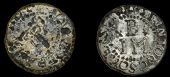 Lullington, James Bradford, Farthing, 1.20g/9h (N 4076; BW. 178). Obverse partially corroded, reverse fine, tinned...