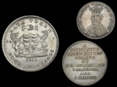 Somerset, Bath, Charles Culverhouse, Isaac Orchard and James Phipps, Two Shillings, 7.57g/12h (D 16), Samuel...