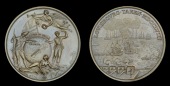 Capture of Louisbourg 1758, copper, extremely fine and very scarce	
	£1500-2000