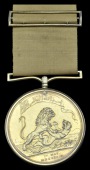 Honourable East India Company Medal for Seringapatam 1799, silver-gilt, 48mm., Soho Mint, contained in a glazed...