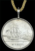 Honourable East India Company Medal for Egypt 1801, silver, fitted with loop for suspension, a good original...