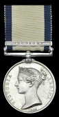 Naval General Service 1793-1840, 1 clasp, Algiers (Samuel Dean) some contact marks, very fine	 £750-850