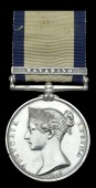 Naval General Service 1793-1840, 1 clasp, Navarino (Thomas Fynmore, Lieut., R.M.) edge bruising and nicks, good very...