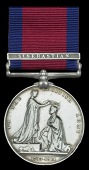 Military General Service 1793-1814, 1 clasp, St. Sebastian (Sergt. R. Murphy, 59th Foot.) engraved rank added later,...