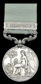 Army of India 1799-1826, 1 clasp, Nagpore (Hy. Moore, 1st Foot.) short hyphen reverse, officially engraved naming,...