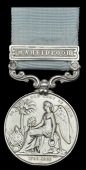 Army of India 1799-1826, 1 clasp, Maheidpoor (Wm. Walker, 22nd Lt. Dragns.) short hyphen reverse, officially...