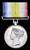 Ghuznee Cabul 1842, unnamed as issued, silver clip and straight bar suspension, nearly extremely fine 	 £300-350
