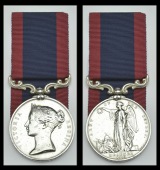 Sutlej 1845-46, for Moodkee 1845, no clasp (Native Dr. Aliff Khan, Govr. Genl’s. Dispensy.) suspension slack, edge...