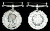 New Zealand 1845-66, reverse dated 1863 to 1866 (56 Wm. Taylor, 2nd Bn. 18th Ryl. Irish Regt.) officially impressed...