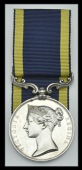Punjab 1848-49, no clasp (Ensign T. C. Merrick, 3rd Bengal N.I.) minor edge bruising, very fine	 £300-350