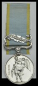 Crimea 1854-56, 1 clasp, Sebastopol (Gunner David Jardine, Rl. Arty) officially impressed naming, official...