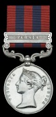 India General Service 1854-95, 1 clasp, Persia (J. Walton, 64th Foot) edge bruising, very fine	 £500-600