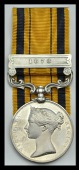 South Africa 1877-79, 1 clasp, 1878 (Pte. Pattin, Komgha Fingo Levy) suspension refitted,  very fine	 £250-300