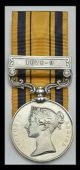 South Africa 1877-79, 1 clasp, 1878-9 (659 Pte. T. Buckler, 80th Foot) edge bruising and contact marks, nearly very...