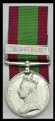 Afghanistan 1878-80, 1 clasp, Kandahar (58B/974 Pte. John M’Donald, 72nd Highs.) contact marks, nearly very...