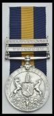 Cape of Good Hope General Service 1880-97, 2 clasps, Transkei, Basutoland (Sergt. F. H. Floyd, Kimby. L. Hse.)...