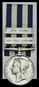 The Egypt Medal awarded to Sergeant C. Williams, Army Hospital Corps - awarded the D.C.M. for Abu Klea and Abu Kru,...