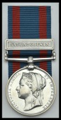 North West Canada 1885, 1 clasp, Saskatchewan (Pte. A. Gagnon 65 Bn.) impressed naming, good very fine	 £600-700