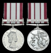 Naval General Service 1915-62 (2), 1 clasp, Cyprus (RM.15088 J. E. Havelock, L/Cpl. R.M.) mostly renamed; another, 1...