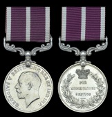 Army Meritorious Service Medal, G.V.R., 3rd issue (C.S. Mjr. J. Gates, R.A.) minor edge bruise, good very fine	...