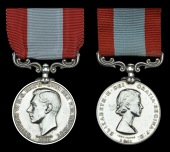 Rocket Apparatus Volunteer Long Service Medal, G.VI.R., 1st issue, 2nd type reverse, ‘Richard Parnell’;...