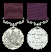 Army L.S. & G.C. (2), V.R., 3rd issue, small letter reverse (2075 Sergt. J. Cudmore, L’pool. R.; 1881 Cr. Sergt....