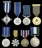 Canada, Alberta, 25 Years L.S. Medal; City of Edmonton, ‘Medal of the Order of Flight’; Nova Scotia, Fire...