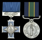 Zimbabwe, Silver Cross of Zimbabwe, ‘716602C SSgt Ndlovu S P’, silver; Rhodesia, Police L.S. & G.C. (13844...