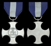 Distinguished Service Cross, G.V.R., an un-hallmarked specimen, very fine	 £150-200