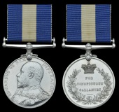 Conspicuous Gallantry Medal, E.VII.R., the edge stamped ‘specimen’, extremely fine	 £150-200