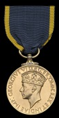 Edward Medal (Mines), G.VI.R., 1st issue, bronze, specimen, with traces overall of erasure to edge, good very fine	...