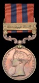 India General Service 1854-95, 1 clasp, Hazara 1888, bronze issue, unnamed specimen, extremely fine 	 £100-140