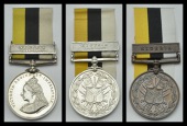Royal Niger Company Medal 1886-97, 1 clasp, Nigeria 1886-1897, silver issue, unnamed specimen; another, 1 clasp,...