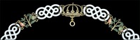 The Most Honourable Order of the Bath, G.C.B. (Military) Knight Grand Cross collar chain, silver-gilt and enamels,...