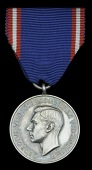 Royal Victorian Medal, G.VI.R., 1st issue, silver, unnamed as issued, in its Royal Mint case of issue, extremely...