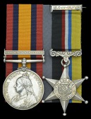 Pair: Private T. Mitchell, Kimberley Town Guard

Queen’s South Africa 1899-1902, 1 clasp, Defence of Kimberley...