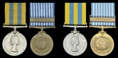 Pair: G. B. Young, Royal Navy
Korea 1950-53, 2nd issue (C/SKX.788804 G. B. Young, A/L.S.M. R.N.); U.N. Korea...