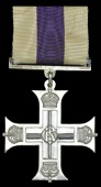 A Great War Palestine operations M.C. attributed to A. G. R. Whitehouse, Herefordshire Regiment, who was killed in...