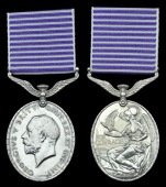 A rare Great War D.F.M. awarded to Sergeant (Observer) G. Barlow, Royal Air Force, who was decorated for his part in...